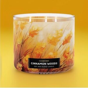 Goose Creek 3-Wick Candle- Cinnamon Woods (14.5 oz)